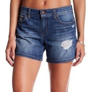 Joe's Jeans Distressed Midrise Samara Shorts